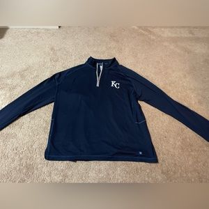 Tommy Bahama KC royals quarter zip